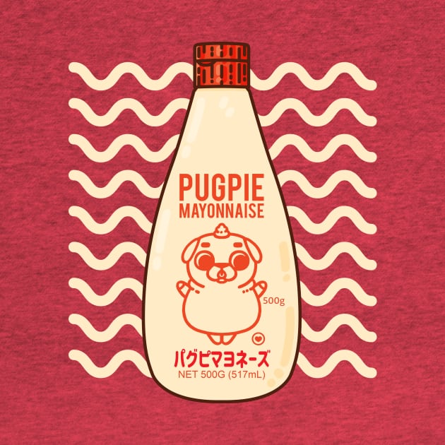 Kewpie Squiggles Puglie by Puglie Pug 